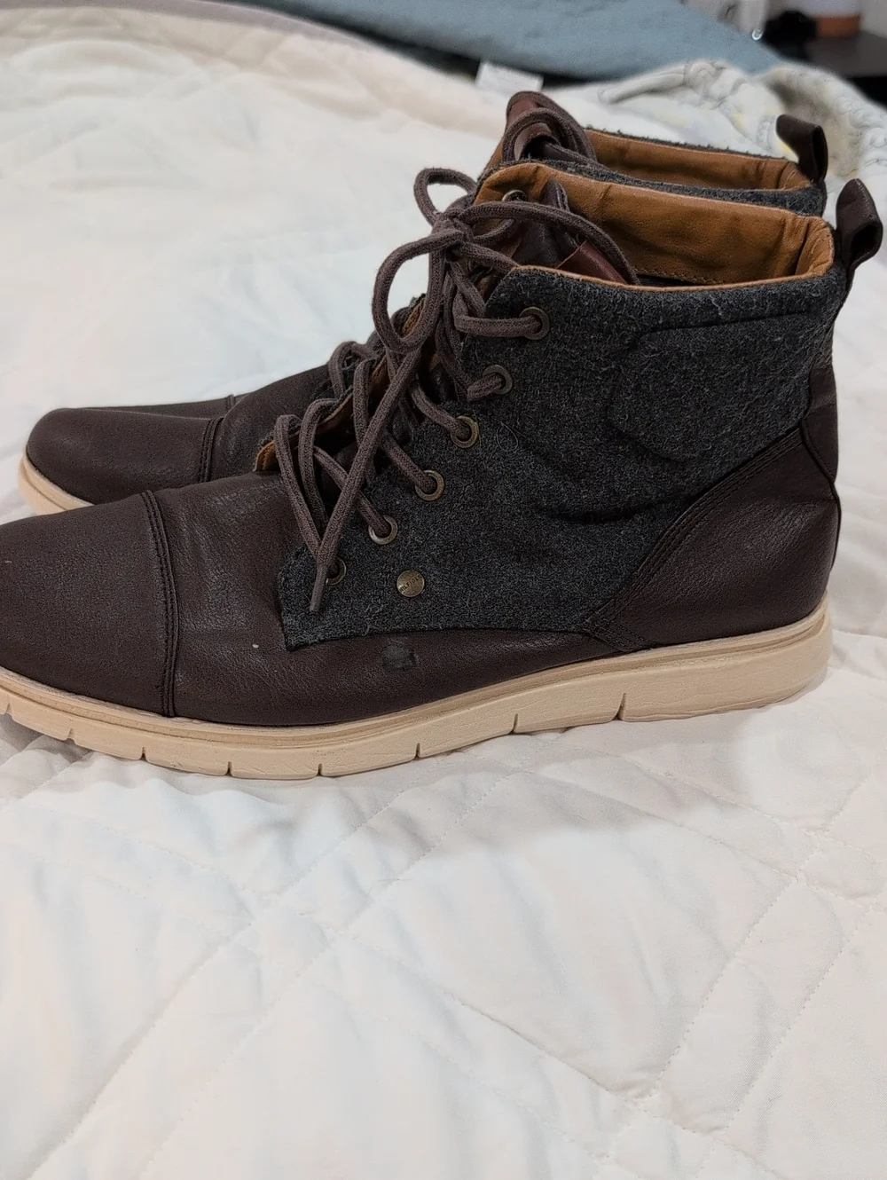 The Tommy Hilfiger Ferguson Brown Leather fashion boot